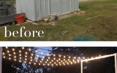 Mele Kalikimaka, baby {Patio Reveal}