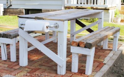 Salvaged Lumber Picnic Table {Build It}