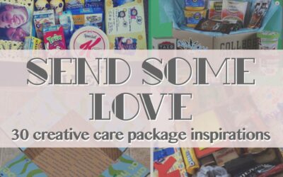 Send Some Love {30 Creative Care Package Ideas}