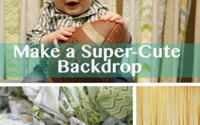 Make a Quick and Easy Photo Backdrop