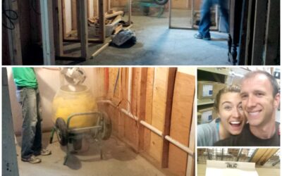 Basement Part III {The Bathroom & A Very Awkward Moment with Plumbers}