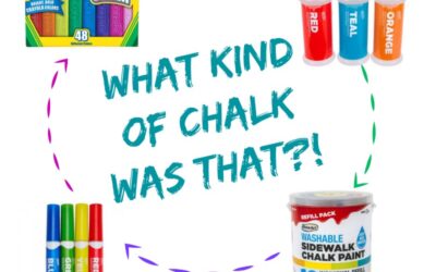 My Favorite Sidewalk Chalk Supplies