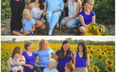 Three Generations {Sunflower Sneak Peek}