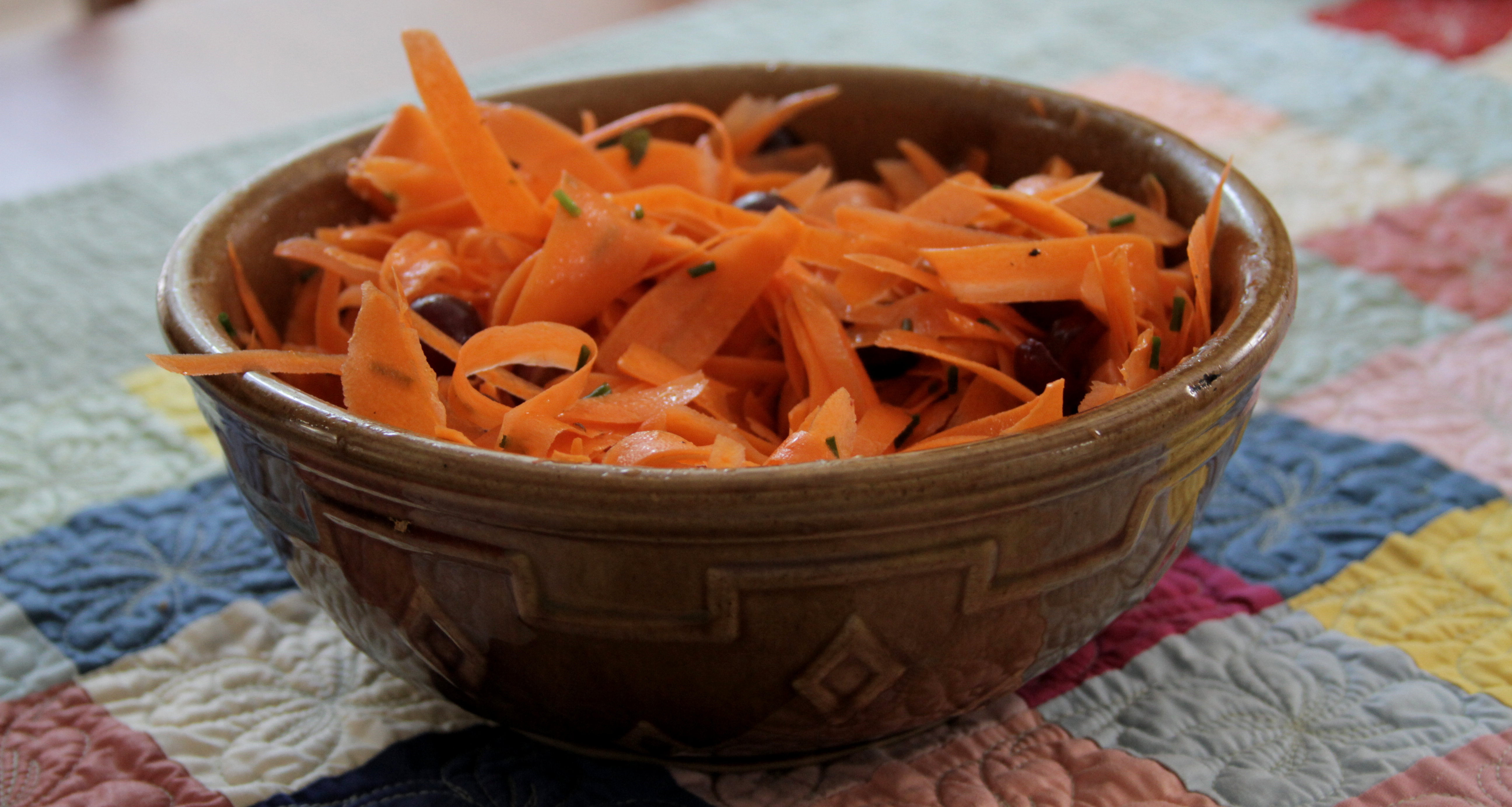 Carrot Ribbon Salad Amy Allender