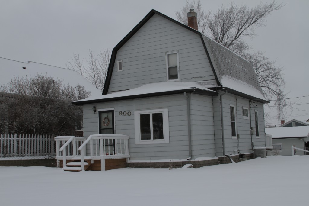 Snowy North Dakota