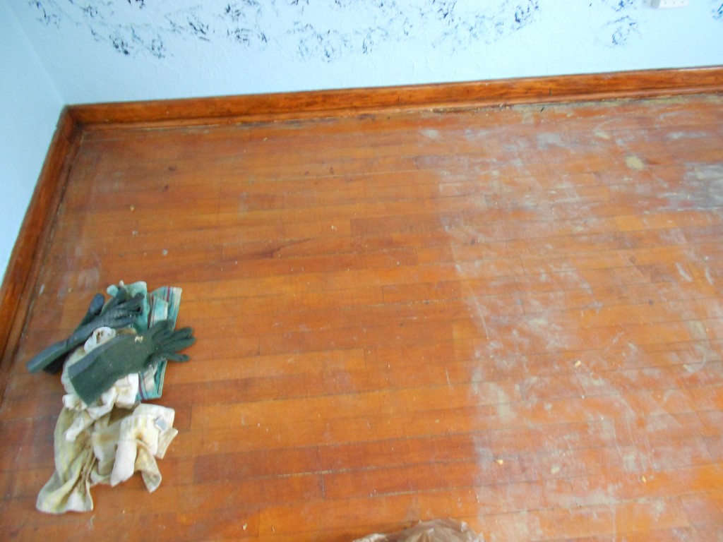 DIY Removing carpet glue from hardwood floors