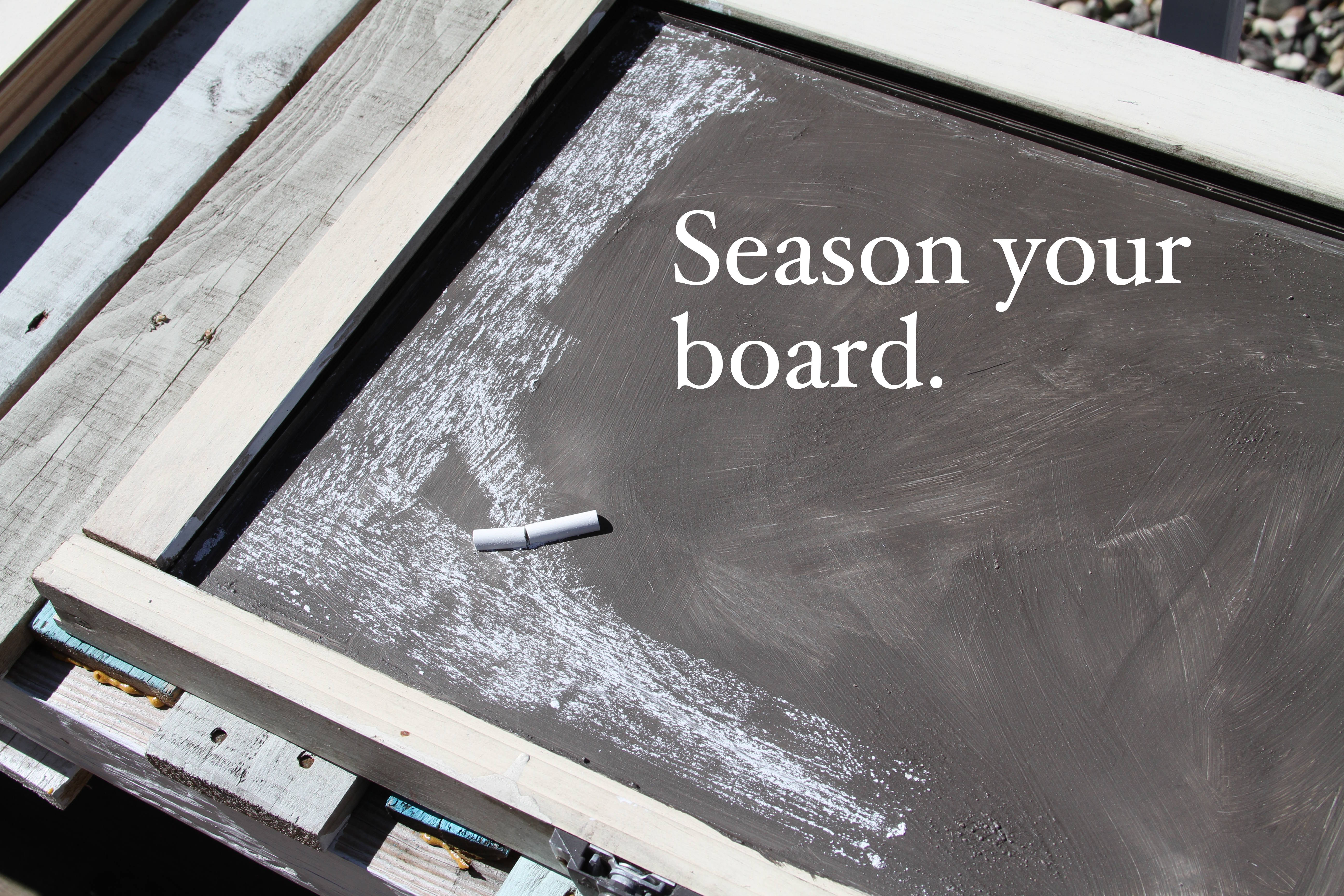 Make Your Own Chalkboard Paint Tutorial Redo Amy Allender   Season A Chalkboard 