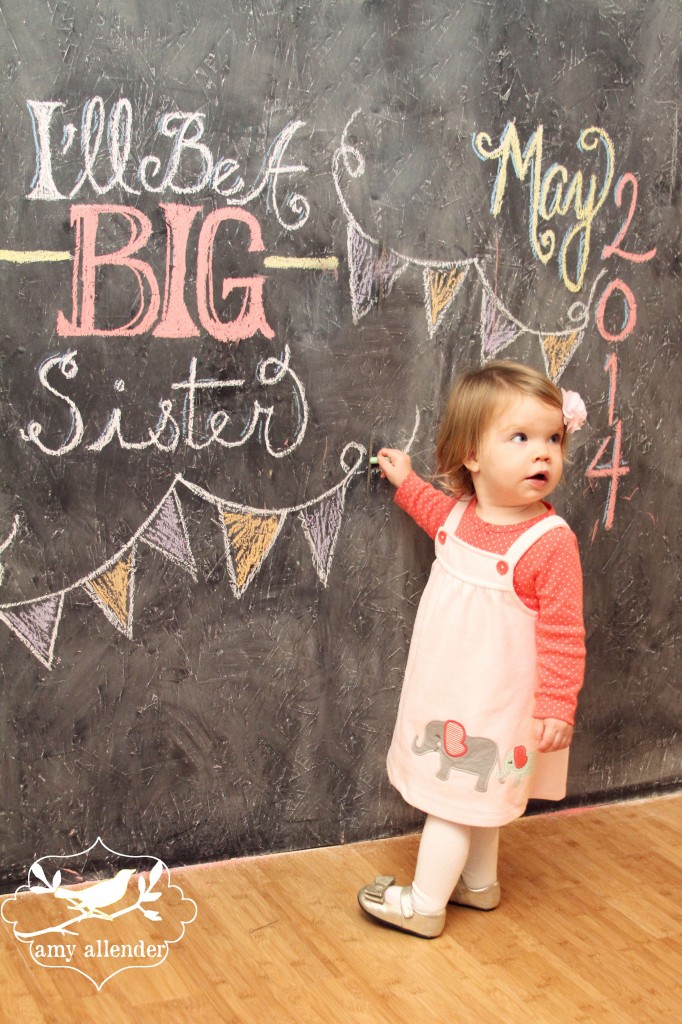 Chalkboard Expectancy Portraits