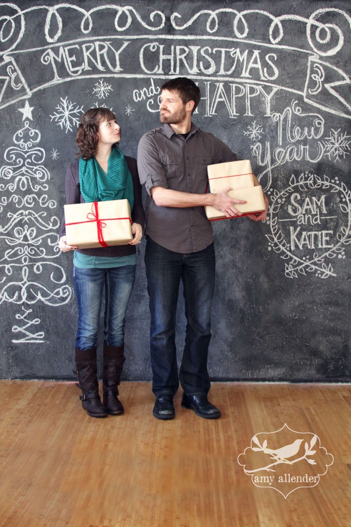 Chalkboard Christmas Sessions