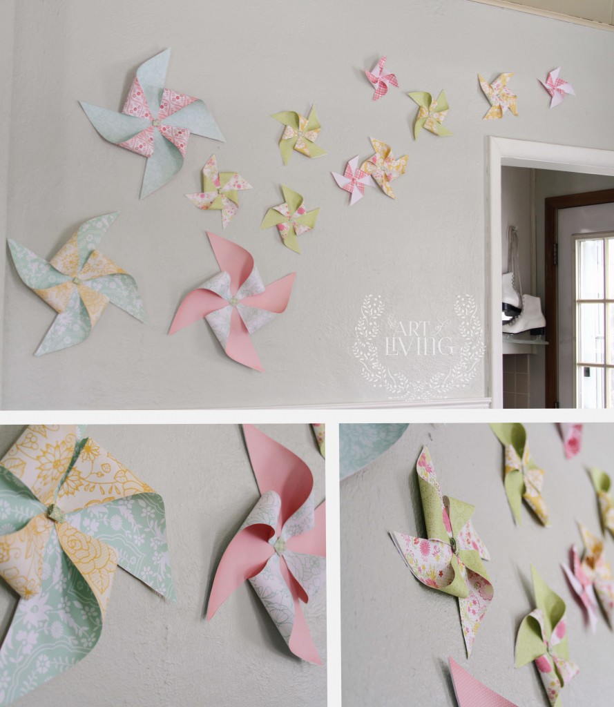 Wind mill wall art