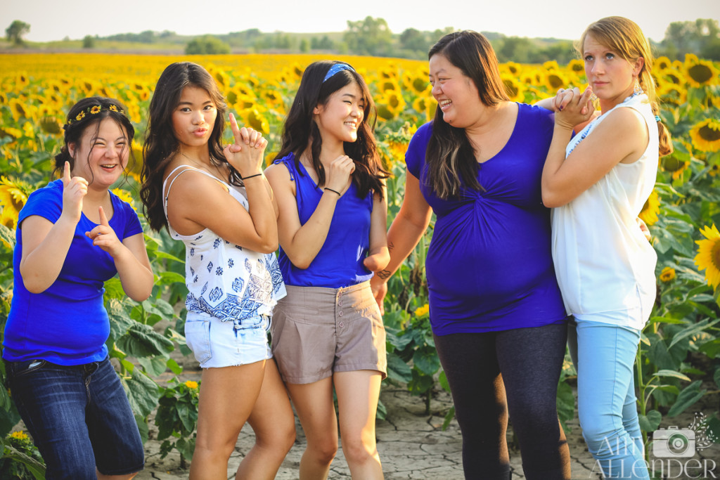 sunflower mini session