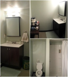 basement bathroom finished